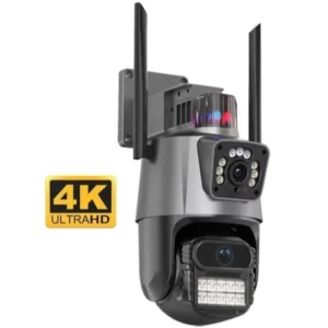 دوربین سیم کارت خور دو لنزه چرخشی v380