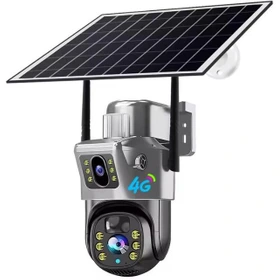 دوربین خورشیدی سیم کارتی دو لنز مدل V380PRO
