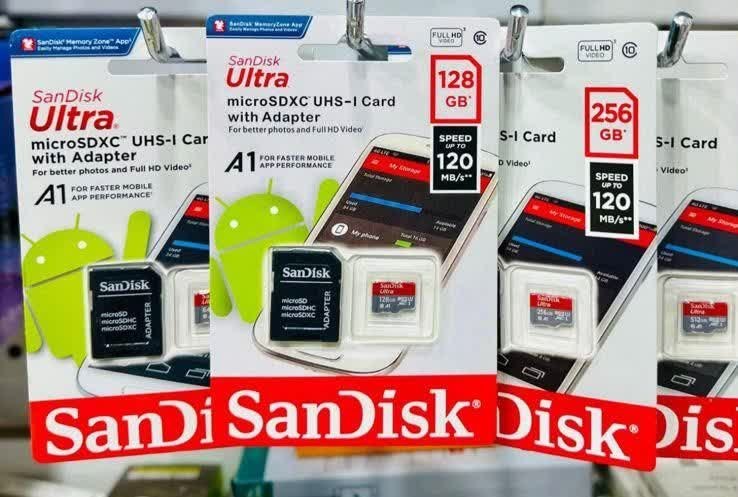 حافظه 64 GB مدل San Disk