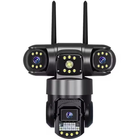 دوربین مداربسته سه لنز سیم کارتی V380 pro